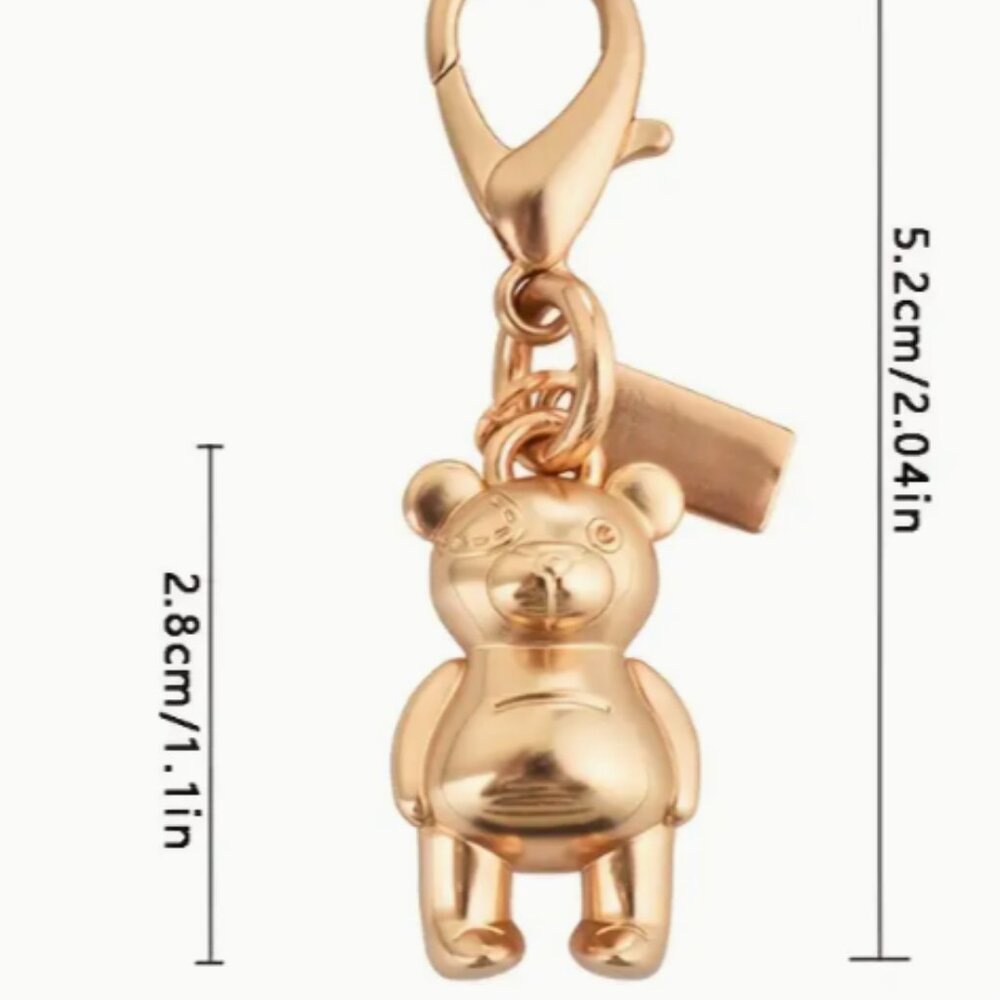 Bear Bag Charm Zipper Pull for Coach - Picture 5 of 9